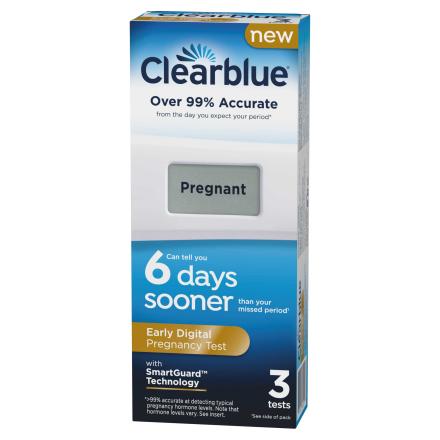 Digital Pregnancy Test Digital Results in Words Clearblue